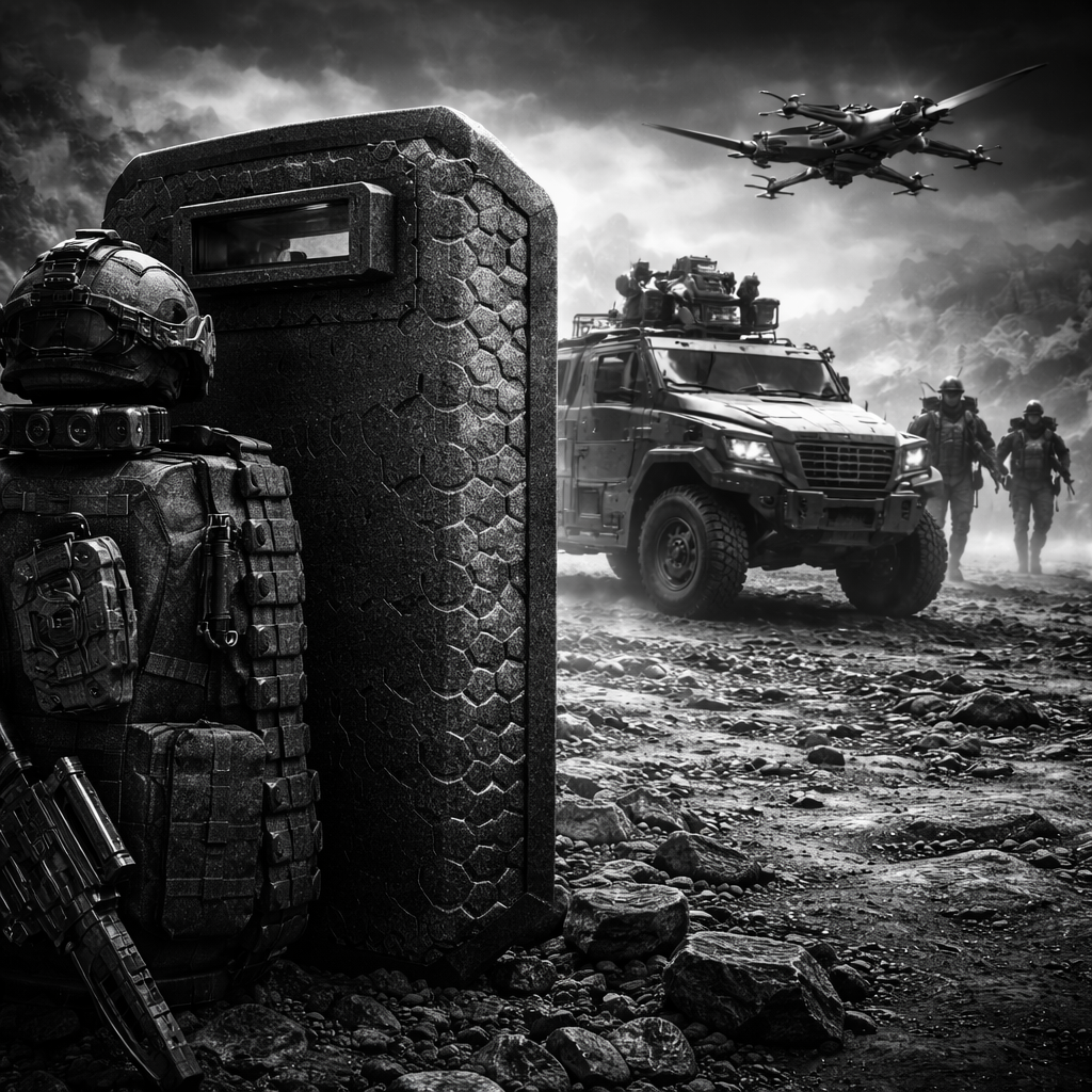 Graphene Composites for Defence: Lightweight Armour & High‑Performance Protection