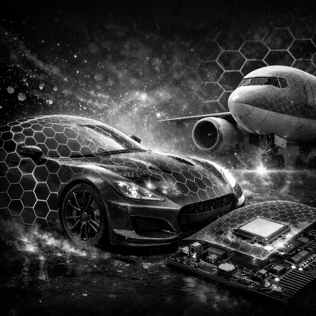 Graphene Ceramic Coatings: Tough, Thin, and (Surprisingly) Cool